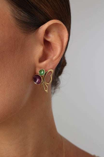 Nolia Earrings Handmade | Kalliope Jewelry