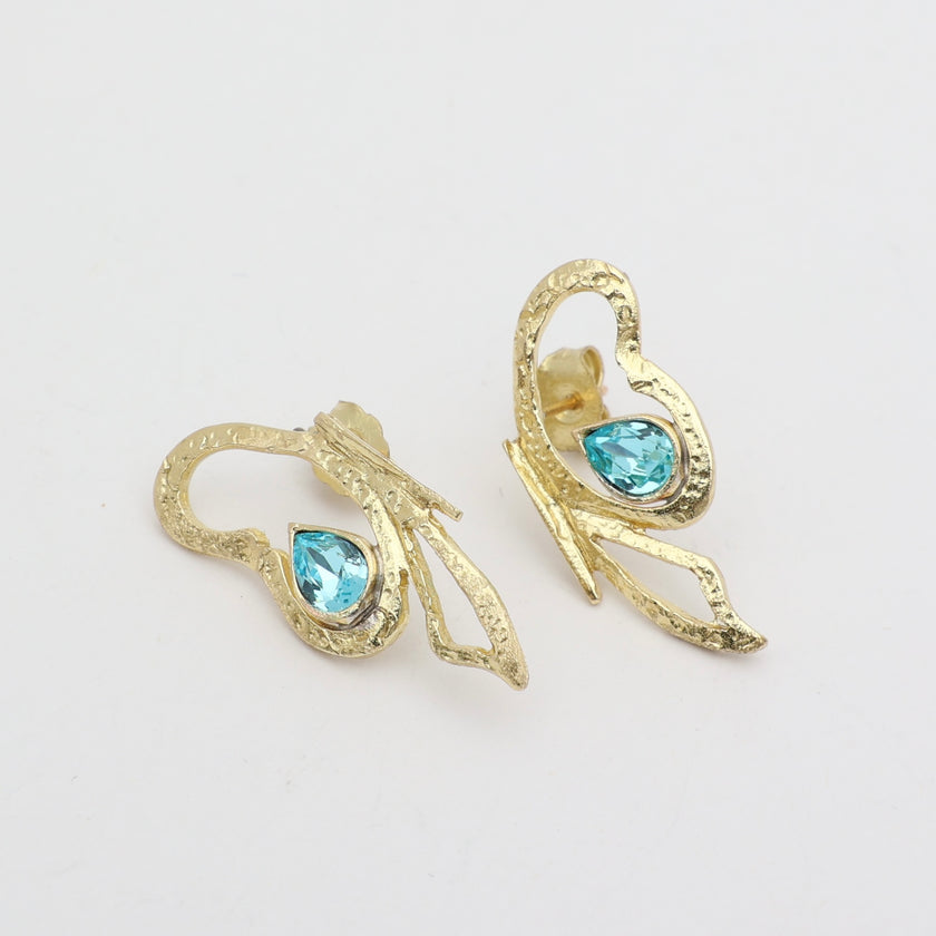 Flutter Earrings Handmade | Kalliope Jewelry