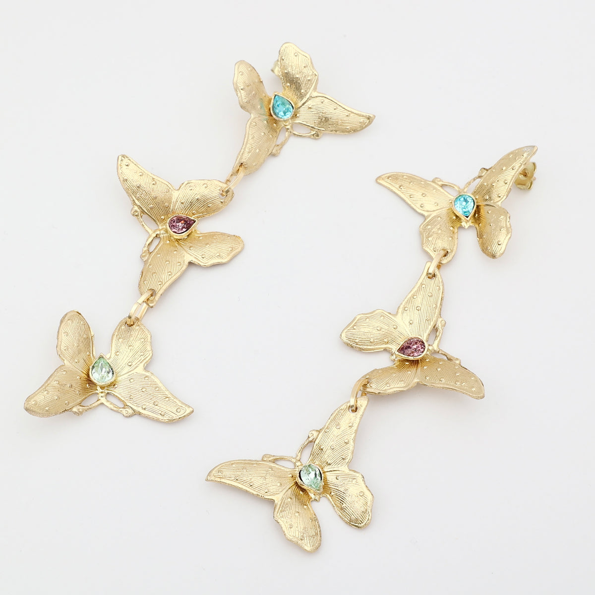 Nymia Long Earrings Handmade | Kalliope Jewelry