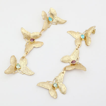 Nymia Long Earrings Handmade | Kalliope Jewelry