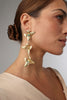 Nymia Long Earrings Handmade | Kalliope Jewelry