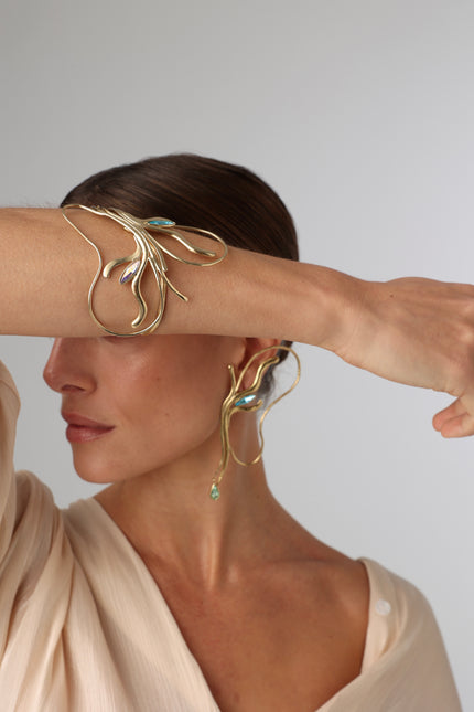 Glint Earrings Handmade | Kalliope Jewelry