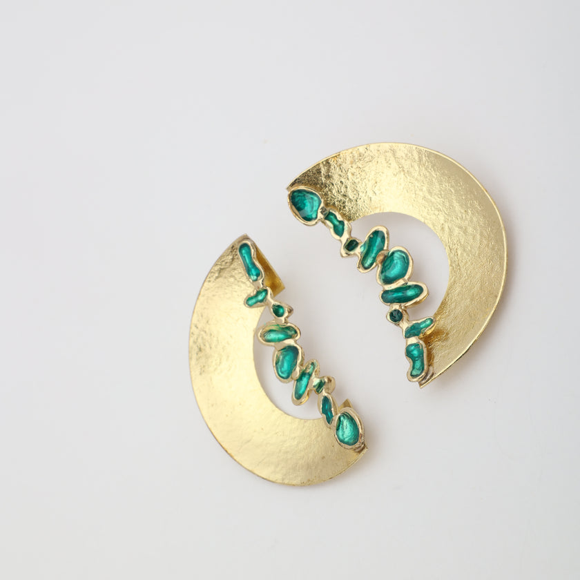 Splashy Earrings Handmade | Kalliope Jewelry