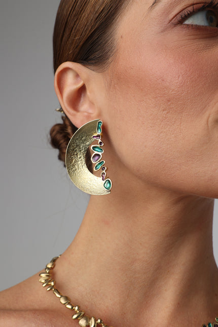 Splashy Earrings Handmade | Kalliope Jewelry