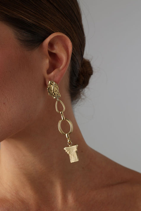 Idol Earrings Handmade | Kalliope Jewelry