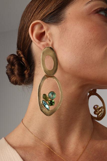 Solana Earrings Handmade | Kalliope Jewelry