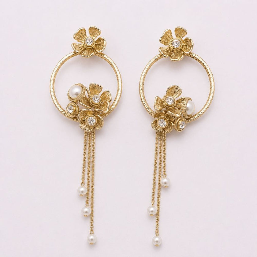 Pearl Bud Handmade Earring | Kalliope Jewelry
