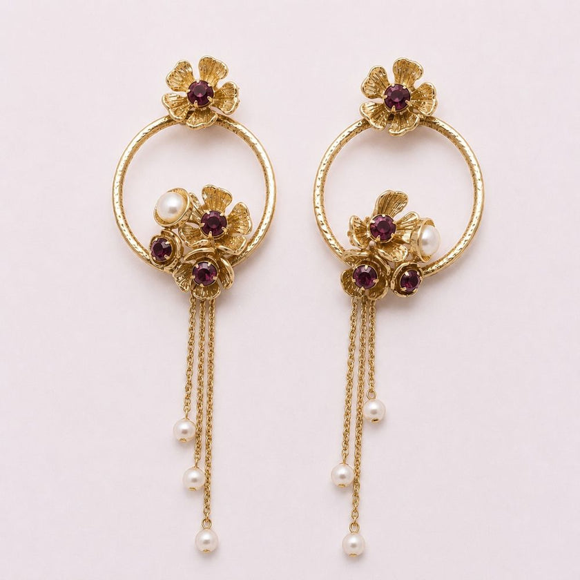 Pearl Bud Handmade Earring | Kalliope Jewelry