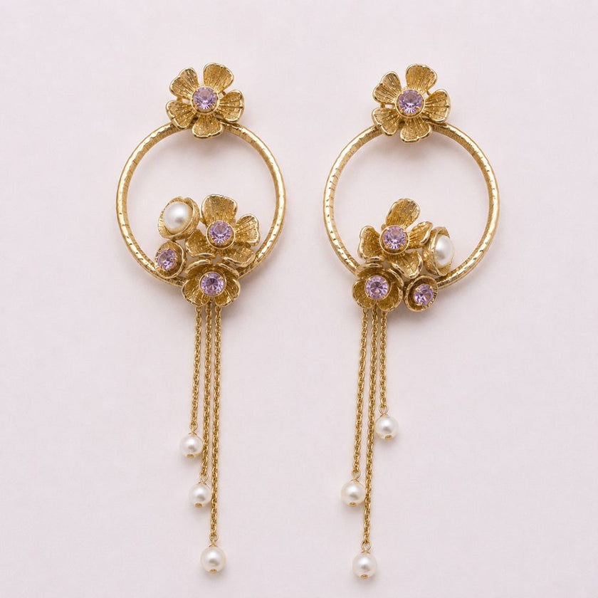 Pearl Bud Handmade Earring | Kalliope Jewelry