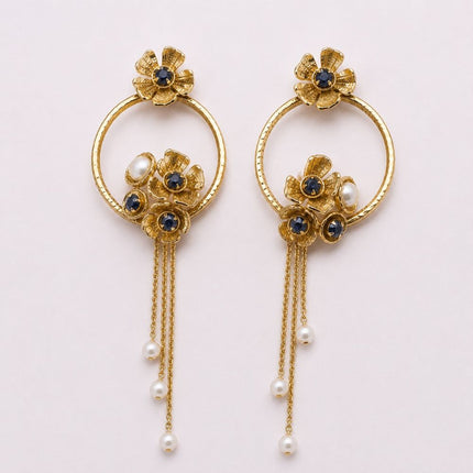 Pearl Bud Handmade Earring | Kalliope Jewelry