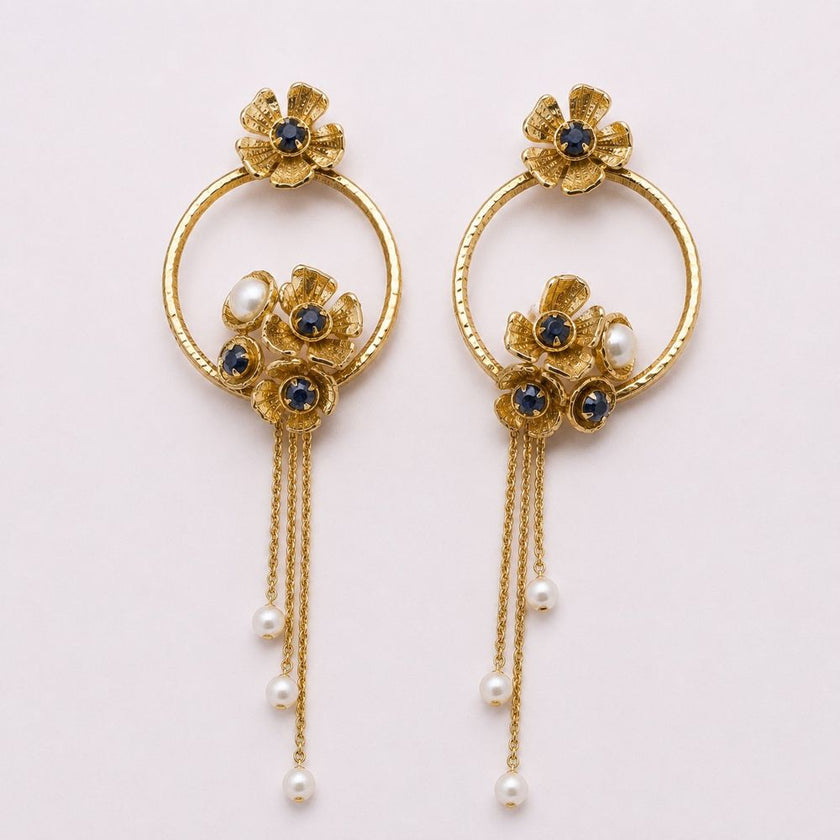 Pearl Bud Handmade Earring | Kalliope Jewelry