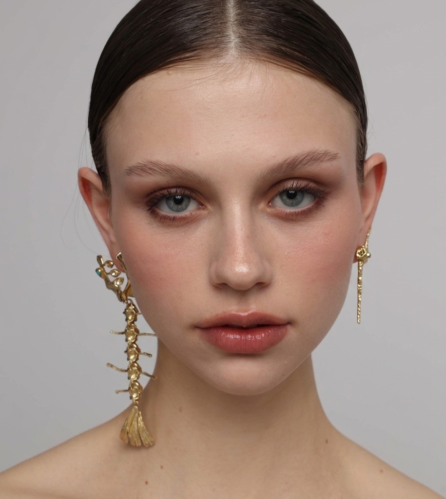 Ruanda Asymmetric Earrings