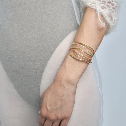 Simple Twig Bracelet Handmade | Kalliope Jewelry