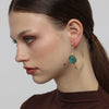 Stonekiss Hoop Earrings