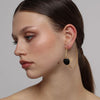 Stonekiss Hoop Earrings
