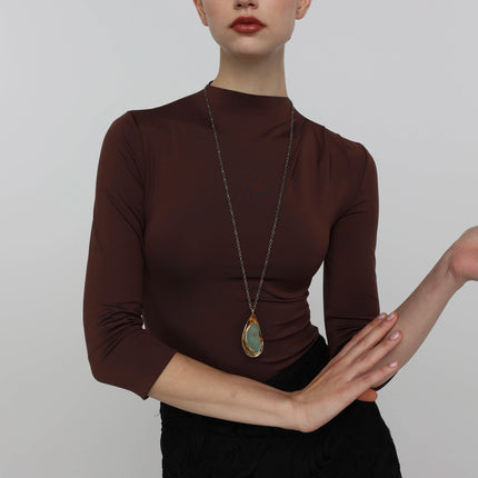 Clasp Long Necklace