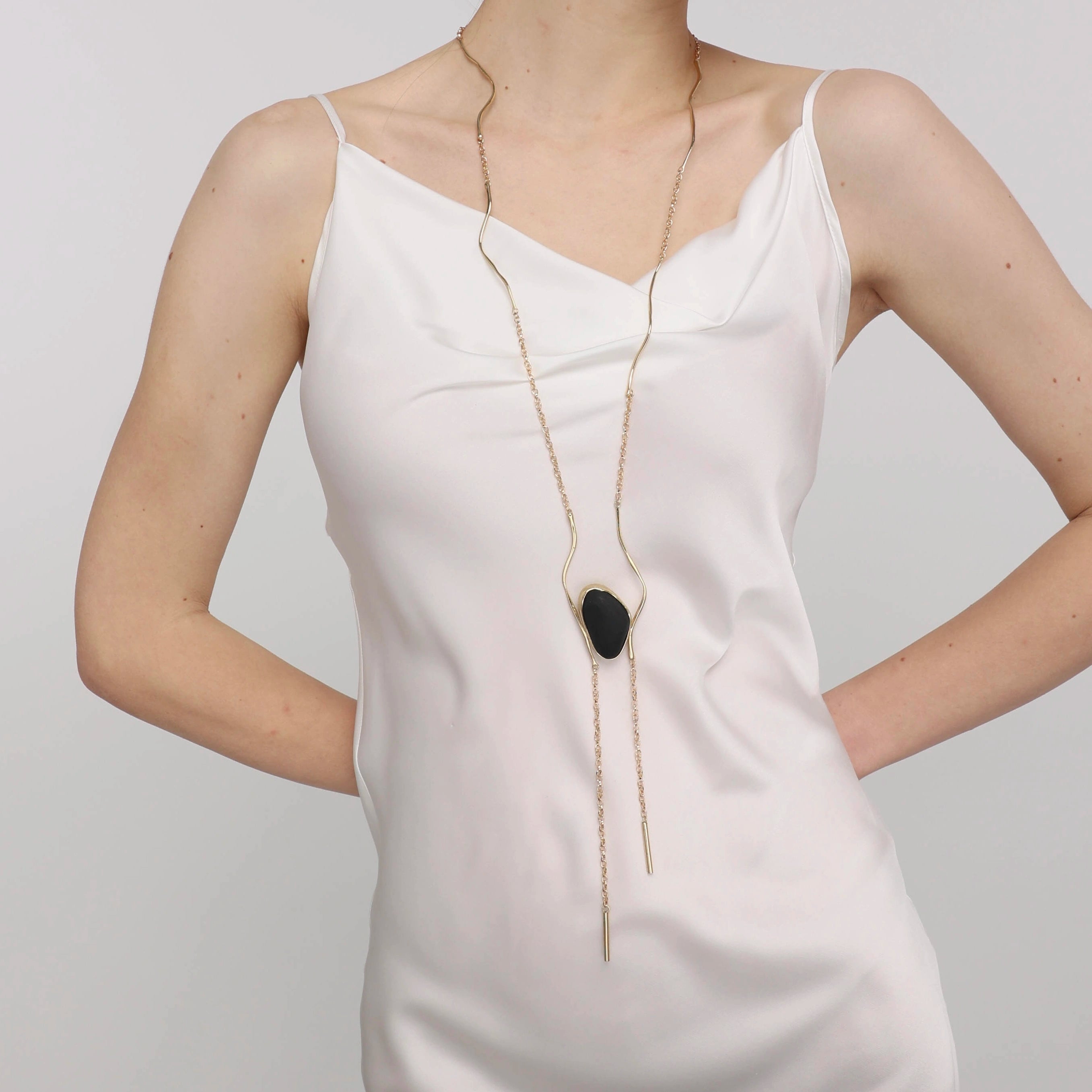Elemental Pebble Necklace