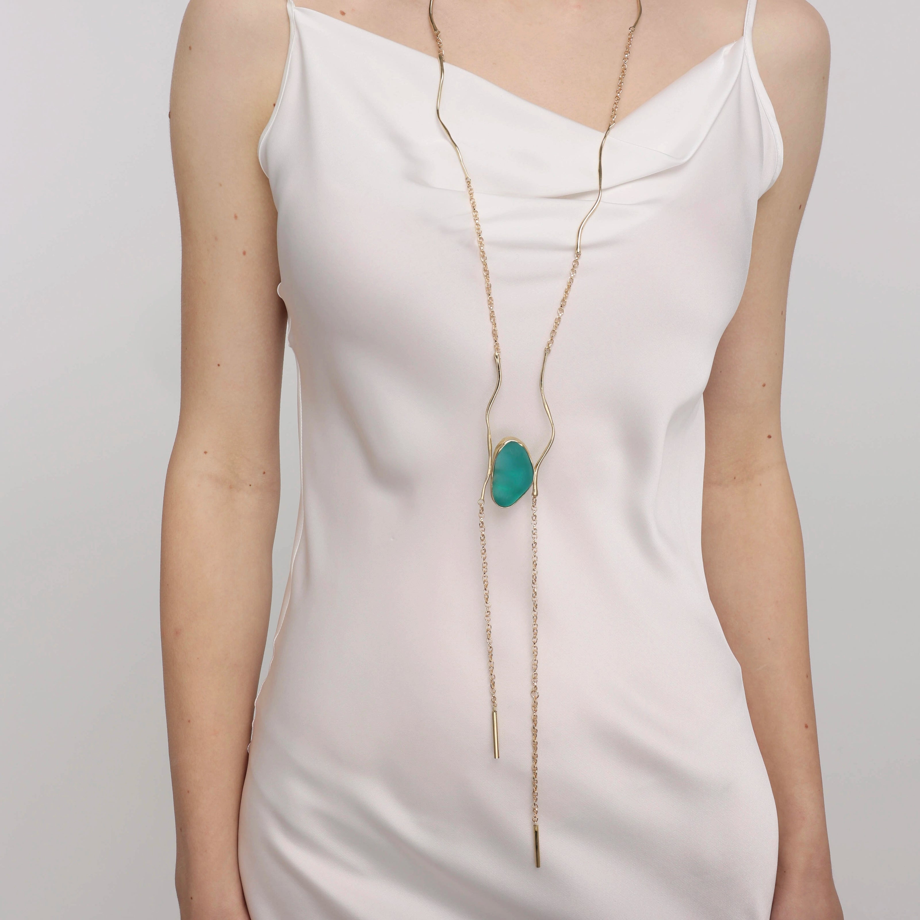 Elemental Pebble Necklace