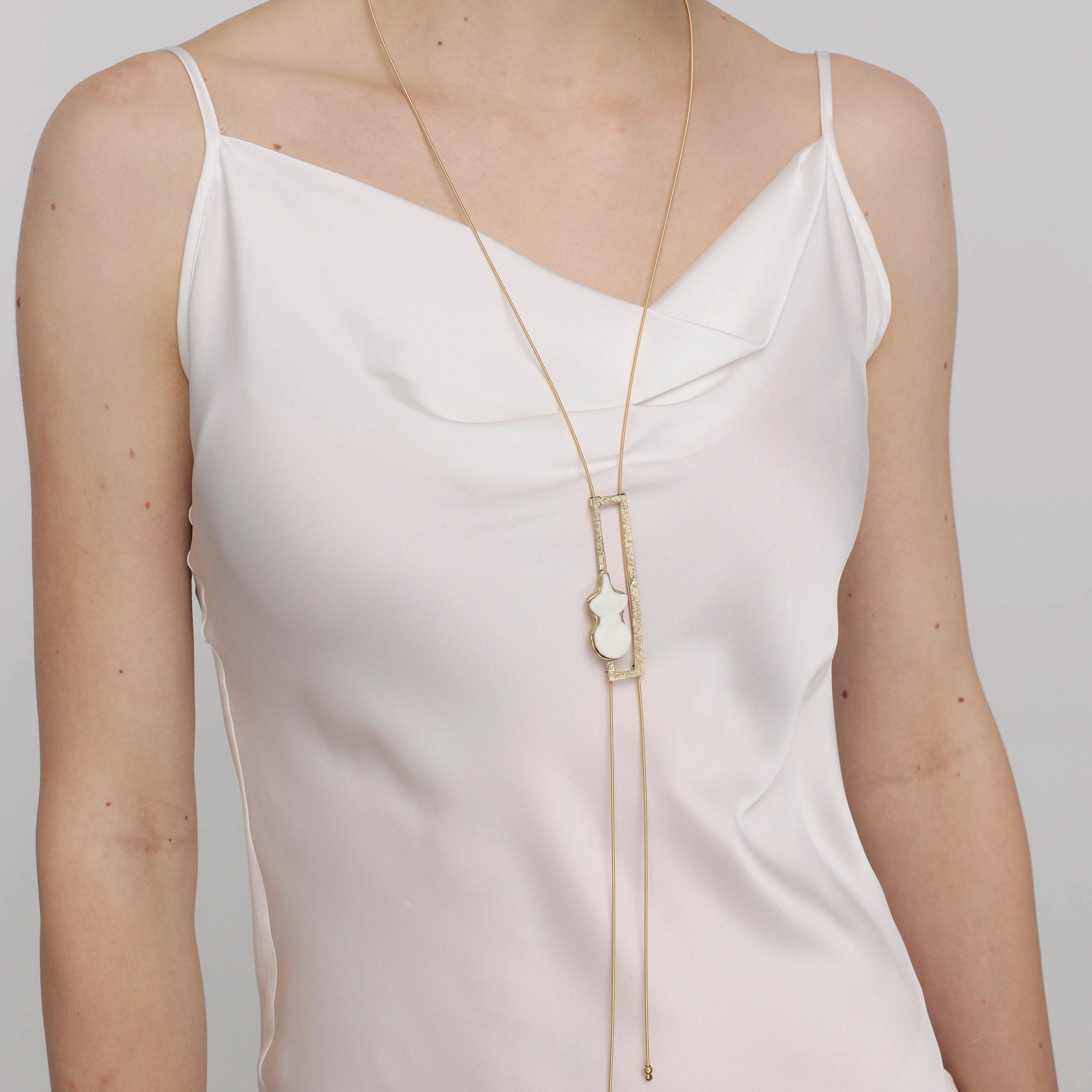 Silhouette Long Necklace