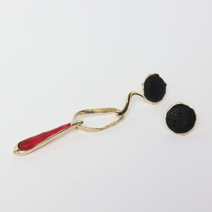 Volcanic Chain Earrings