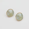 Stonekiss Button Earrings