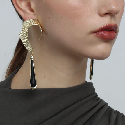 Crane Earrings